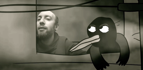 Crows - Under the sound of freight train wheels by Anton Ivanov