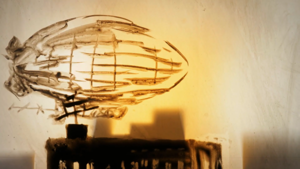 Airship of unknown direction
