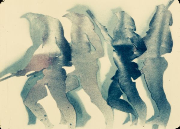 Shapes by Maria Lassnig