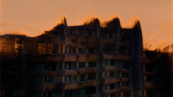 Neurussia - House of glass  by Ilya Belikov