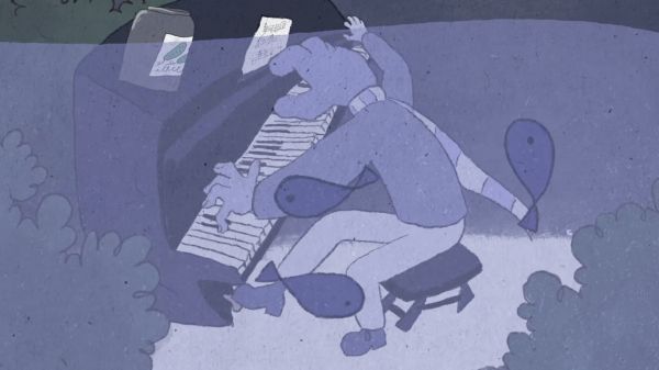 Piano in the Bushes