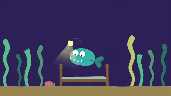 Animanimals - Anglerfish by Julia Ocker