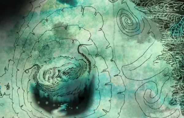 Loop of an enchanted forest by Amélia Slama