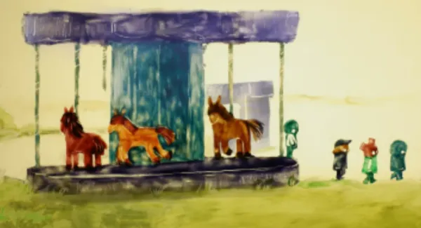 Carousel horses
