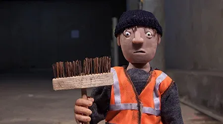 Cleaning in Progress by Grant Holden