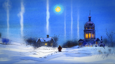 The Star of the Nativity by Natalya Berezovaya