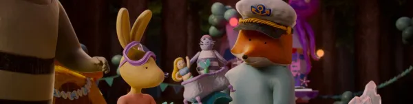 Fox and Hare Save the Forest
