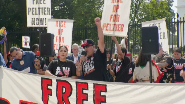 Free Leonard Peltier by Jesse Short Bull, David France