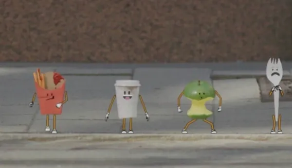 Help Trash Over the Line