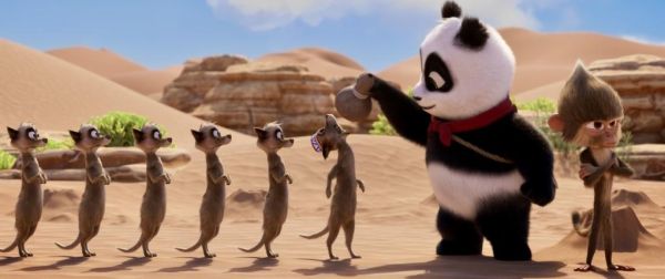 Panda Bear in Africa