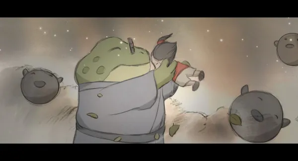 Amy and Frog