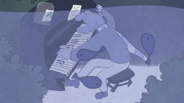 Piano in the Bushes