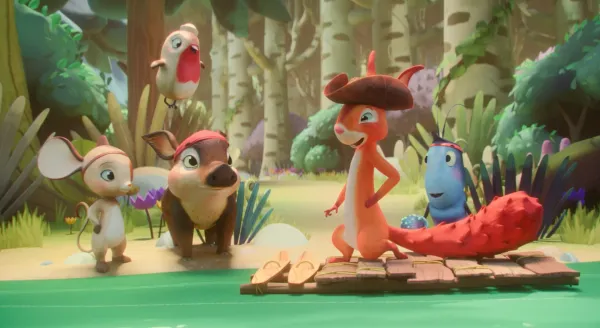 Pol the Pirate Mouse – Tickle Fight by Bouwine Pool