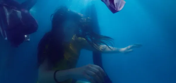 Tears Fall Underwater