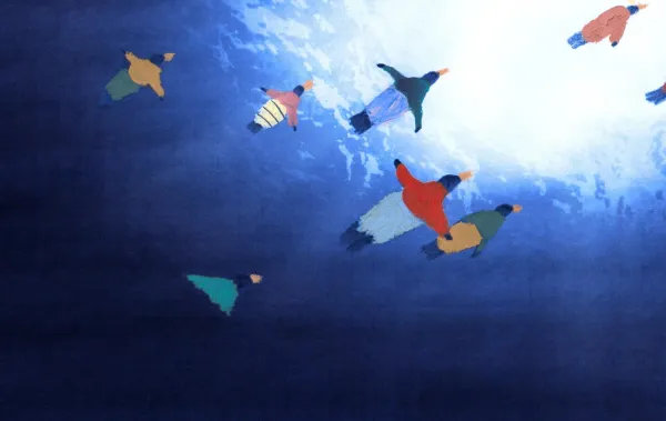 Swimming With Wings by Daphna Awadish Golan
