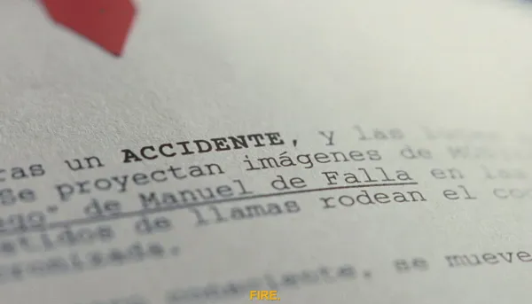 The Cause of the Accident That Started the Fire