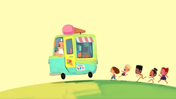 The Ice Cream Man by Katerina Pantela