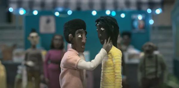Two Black Boys in Paradise by Baz Sells