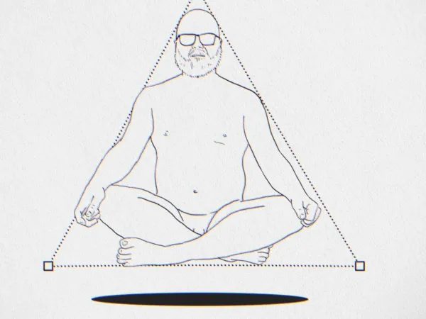 Thoughts During Meditation  by Thomas Costa Freté