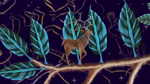 The life of a real deer