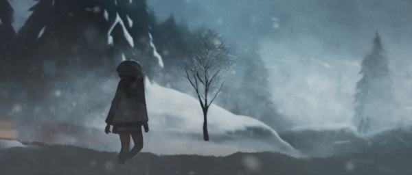 The Girl Who Walked on Snow