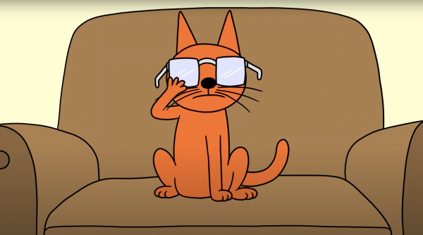 Cat With Glasses