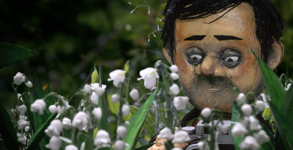 A Man Who Takes Pictures of Flowers
