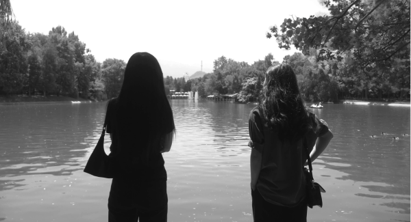 You were standing on the shore