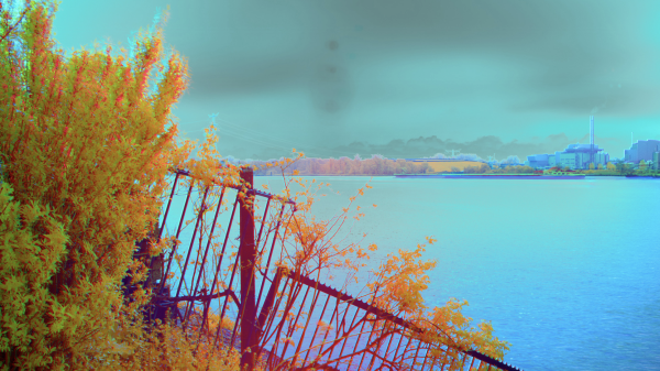 Panorama Chemours – River reflections