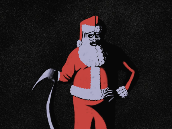 Tattoo Santa Claus