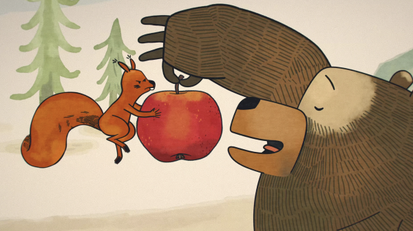 In a faraway forest: Apple of discord