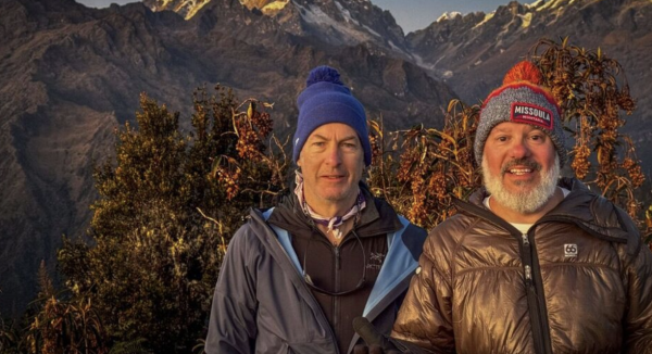 Bob and David Climb Machu Picchu