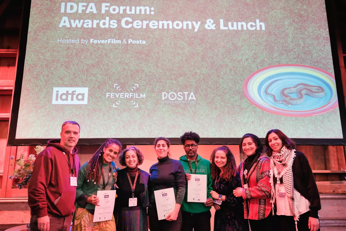 IDFA Forum awards ceremony. Photo: IDFA