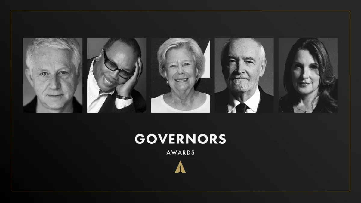 The Academy to Honor Richard Curtis, Quincy Jones, Juliet Taylor, Michael G. Wilson & Barbara Broccoli at 15th Governors Awards in Los Angeles. Image: AMPAS